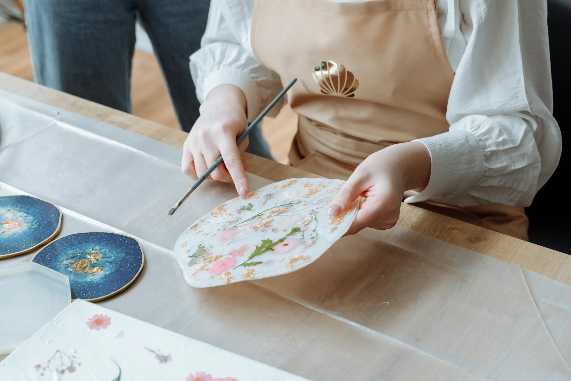 Atelier artistique de porcelaine