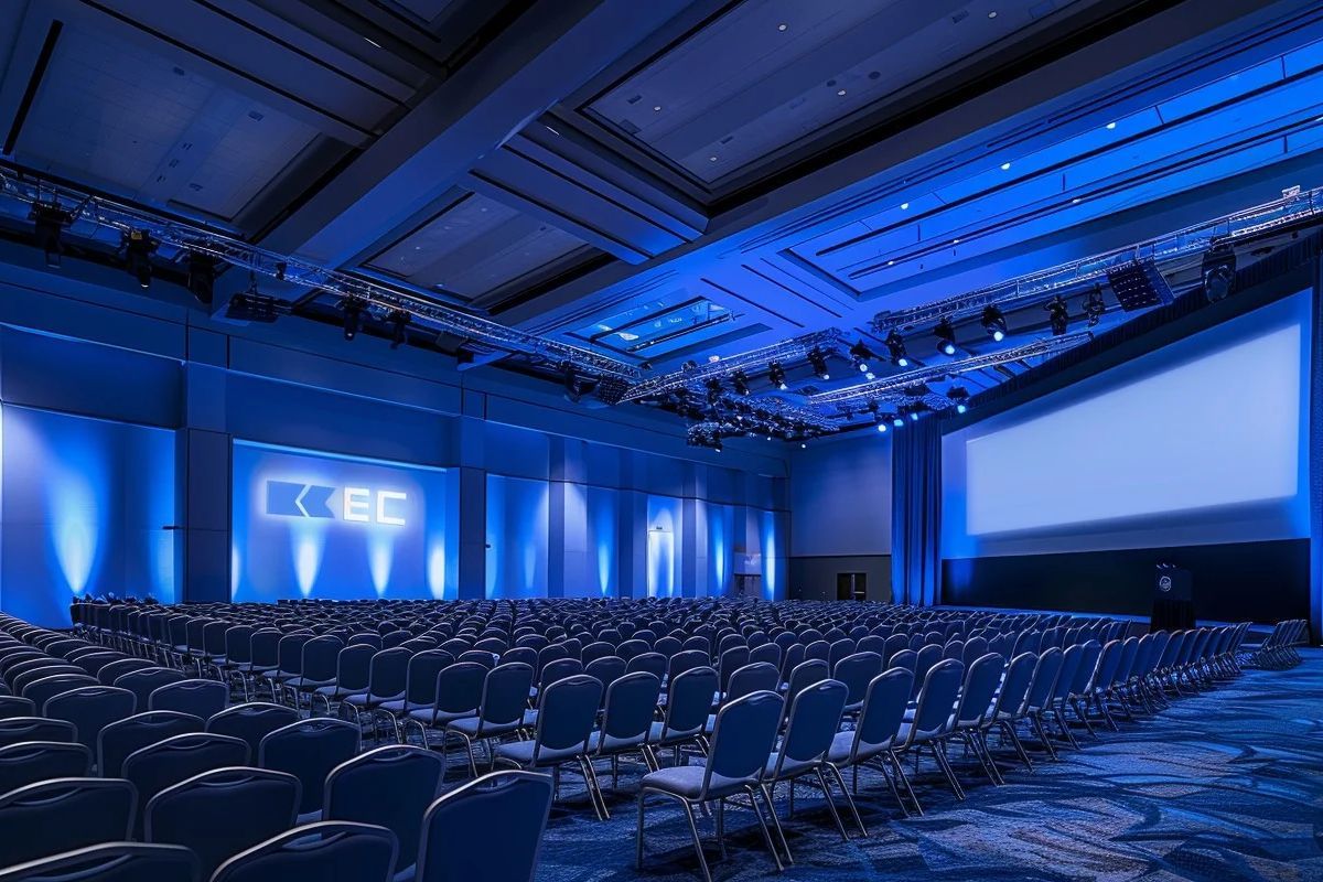 Leerer Konferenzsaal