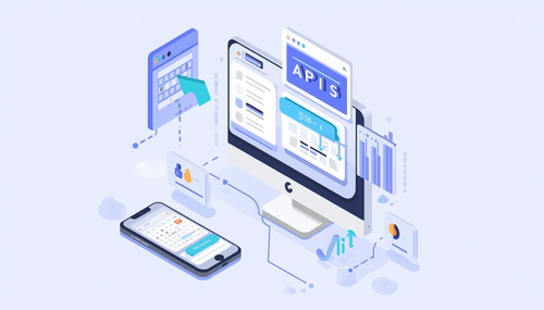 Illustration zur Funktionsweise einer API