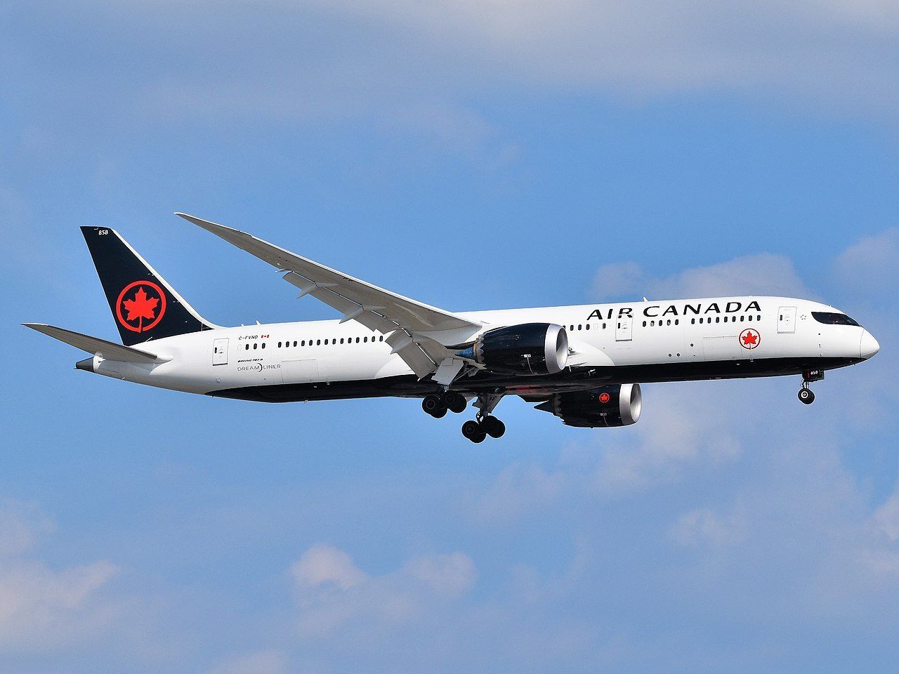 Boeing 787-9 Dreamliner der Fluggesellschaft Air Canada